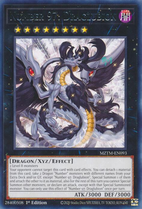 Number 97: Draglubion [MZTM-EN093] Rare | Gaming Infinity