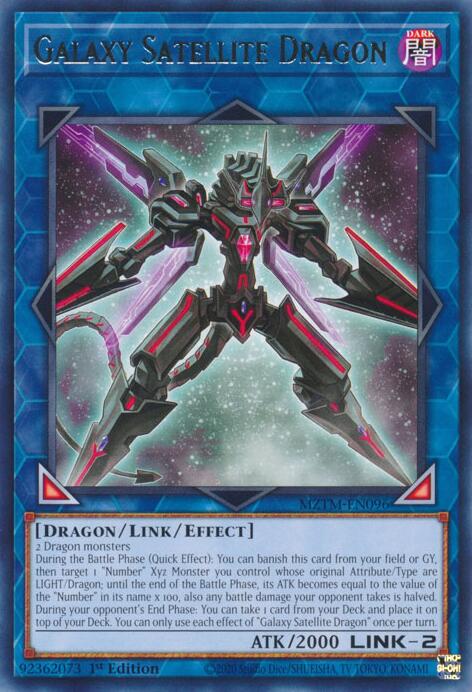 Galaxy Satellite Dragon [MZTM-EN096] Rare | Gaming Infinity