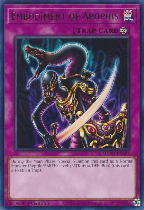 Embodiment of Apophis [MZTM-EN104] Rare | Gaming Infinity