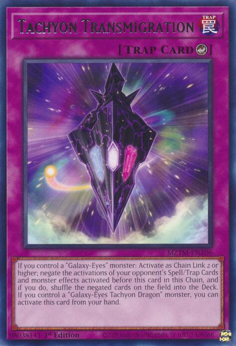 Tachyon Transmigration [MZTM-EN106] Rare | Gaming Infinity