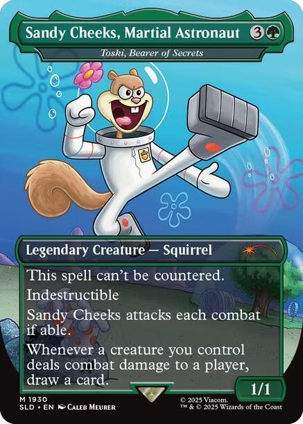 Sandy Cheeks, Martial Astronaut - Toski, Bearer of Secrets [Secret Lair Drop Series] | Gaming Infinity