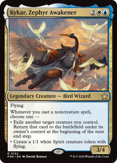Kykar, Zephyr Awakener (Promo Pack) [Foundations Promos] | Gaming Infinity