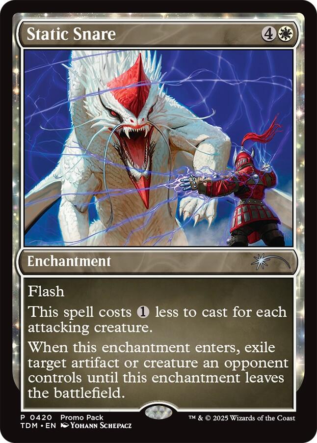 Static Snare [Tarkir: Dragonstorm Promos] | Gaming Infinity