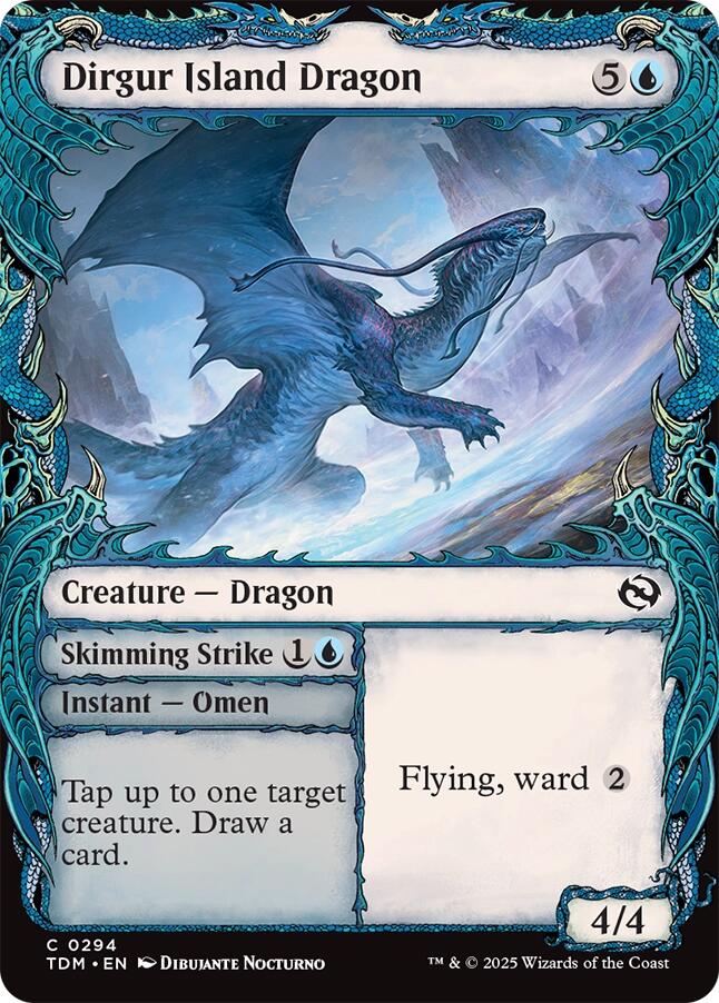 Dirgur Island Dragon (Showcase) [Tarkir: Dragonstorm] | Gaming Infinity