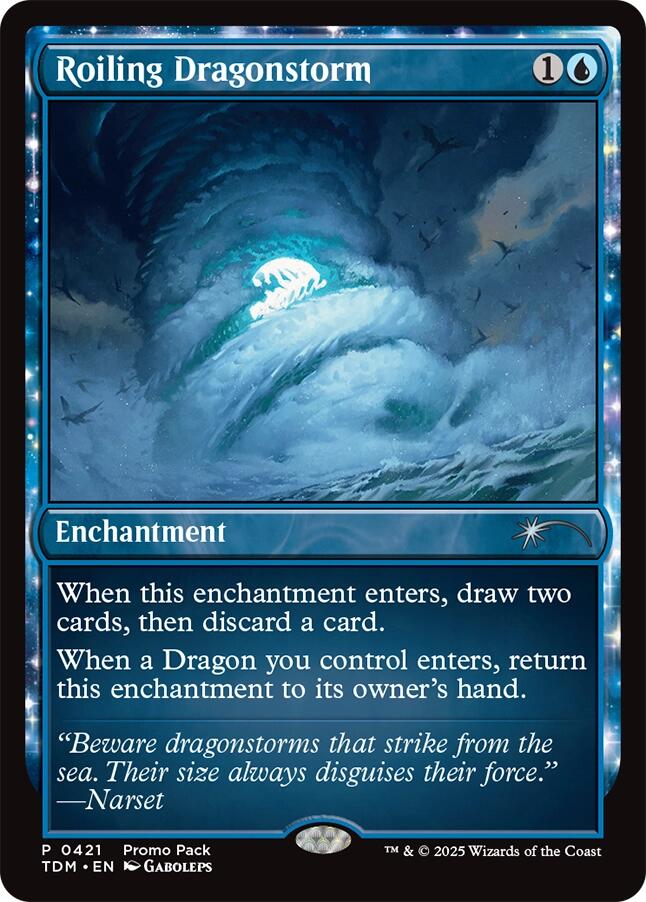 Roiling Dragonstorm [Tarkir: Dragonstorm Promos] | Gaming Infinity