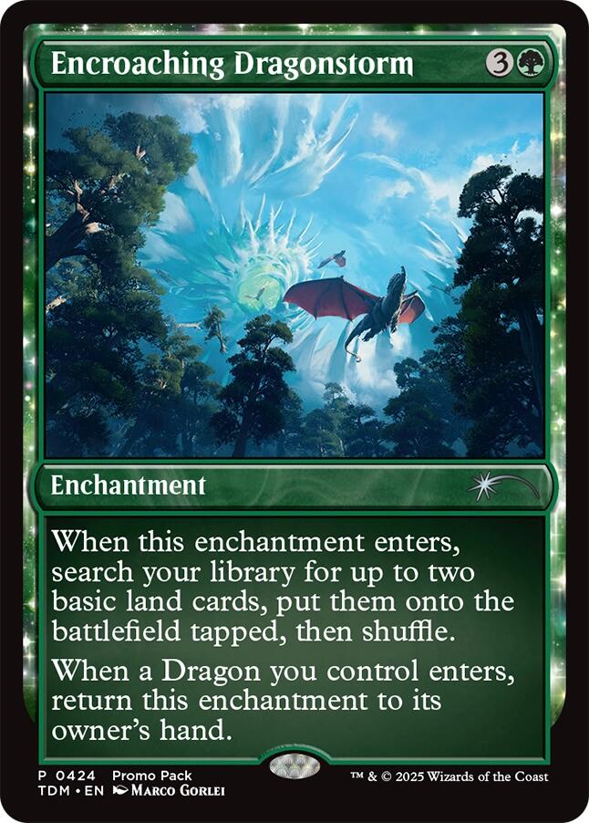 Encroaching Dragonstorm [Tarkir: Dragonstorm Promos] | Gaming Infinity