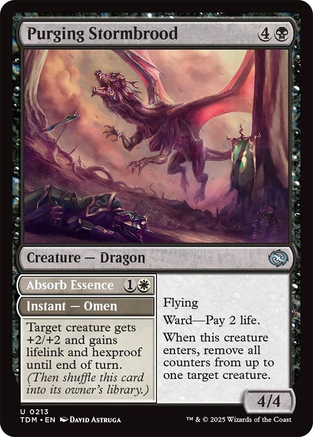 Purging Stormbrood [Tarkir: Dragonstorm] | Gaming Infinity
