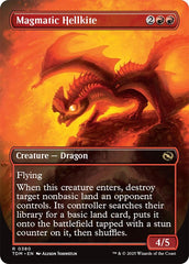 Magmatic Hellkite (Borderless) [Tarkir: Dragonstorm] | Gaming Infinity