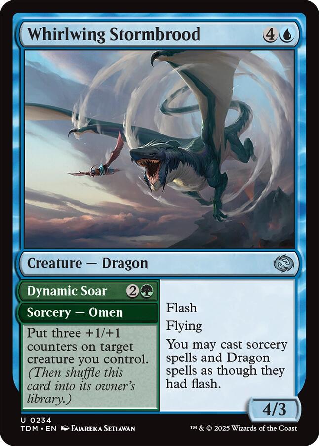 Whirlwing Stormbrood [Tarkir: Dragonstorm] | Gaming Infinity