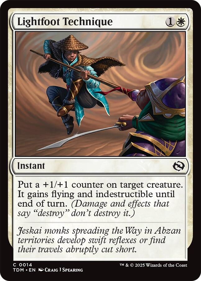 Lightfoot Technique [Tarkir: Dragonstorm] | Gaming Infinity