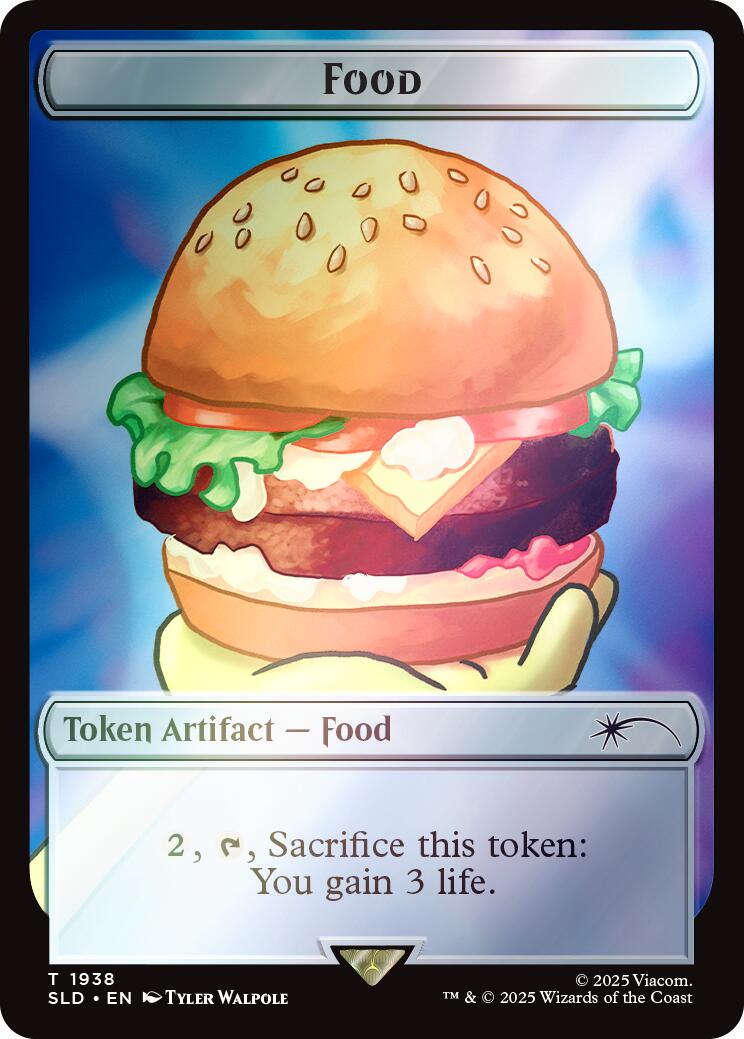 Food Token (1938) (Rainbow Foil) [Secret Lair Drop Series] | Gaming Infinity