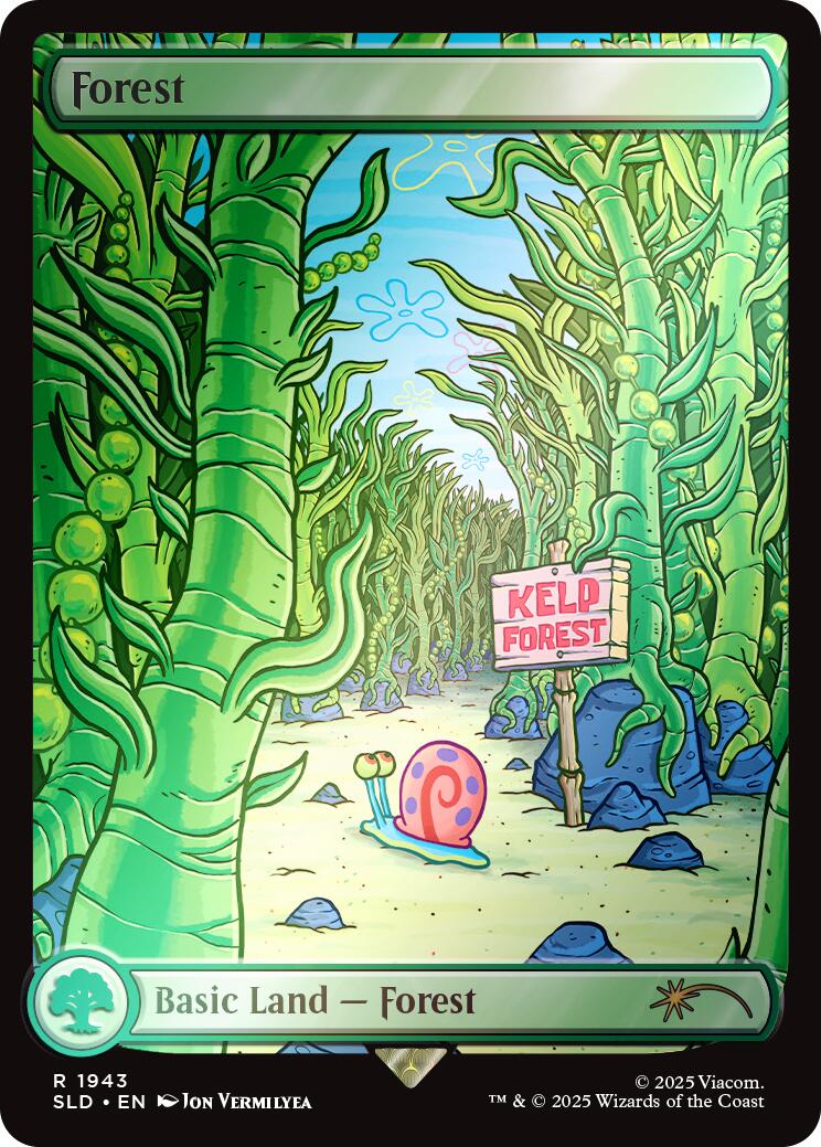 Forest (1943) (Rainbow Foil) [Secret Lair Drop Series] | Gaming Infinity