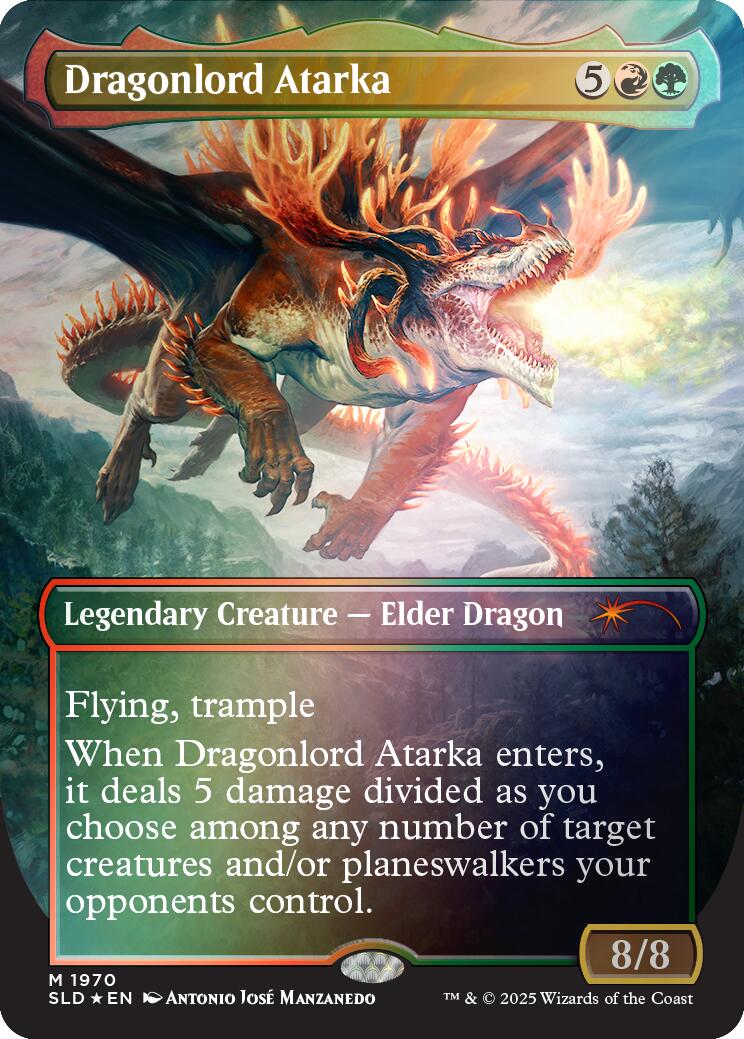 Dragonlord Atarka (Rainbow Foil) [Secret Lair Drop Series] | Gaming Infinity