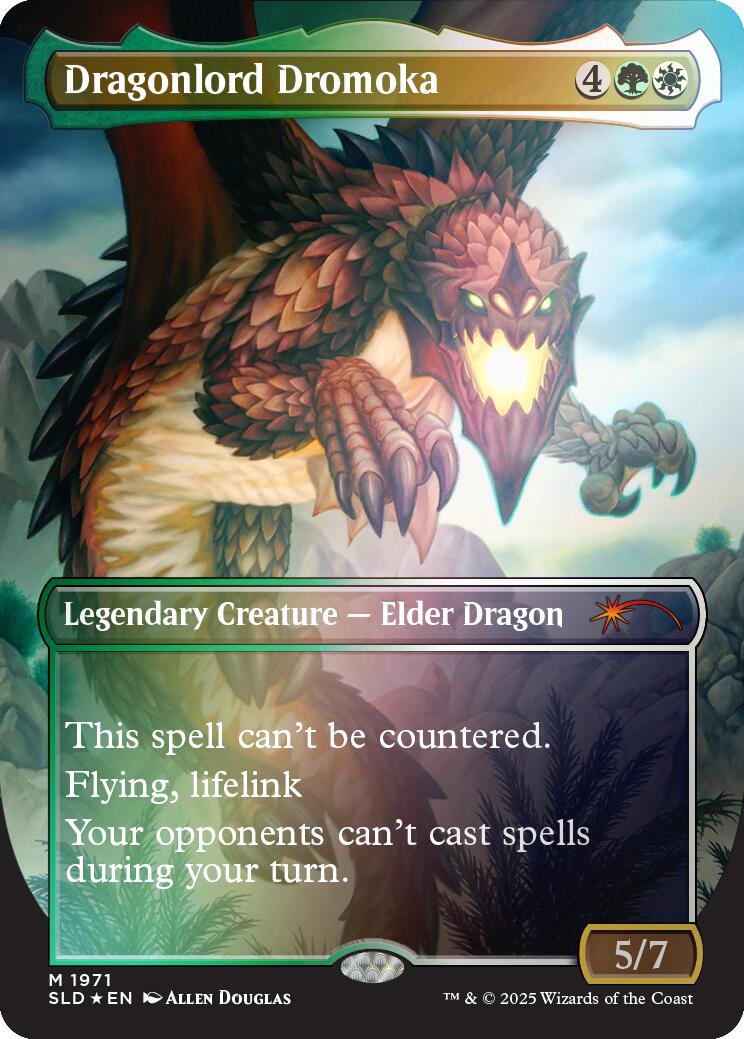 Dragonlord Dromoka (Rainbow Foil) [Secret Lair Drop Series] | Gaming Infinity