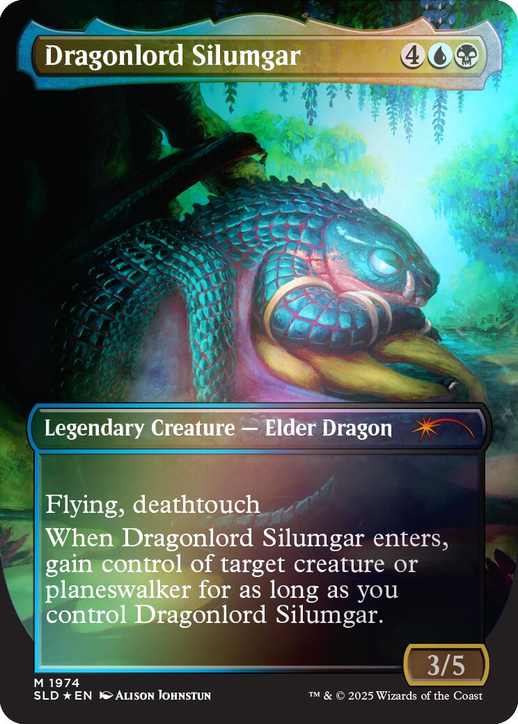 Dragonlord Silumgar (Rainbow Foil) [Secret Lair Drop Series] | Gaming Infinity