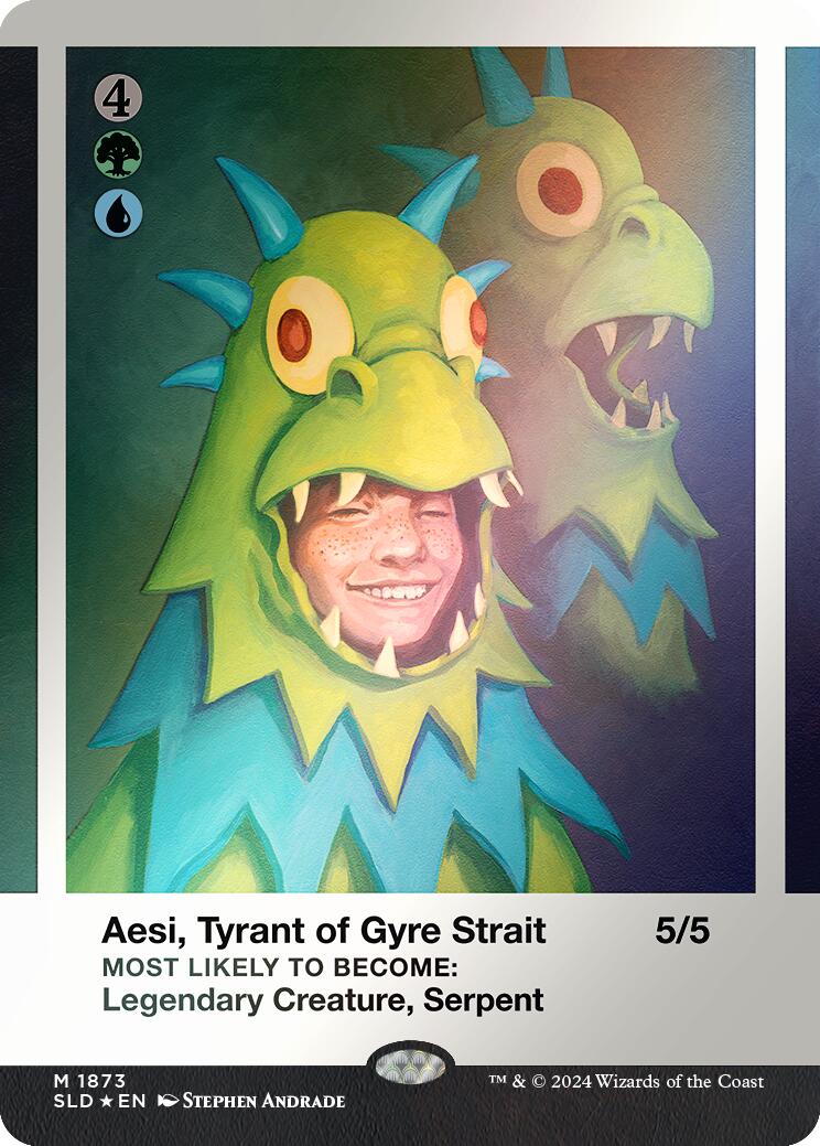 Aesi, Tyrant of Gyre Strait (Rainbow Foil) [Secret Lair Drop Series] | Gaming Infinity