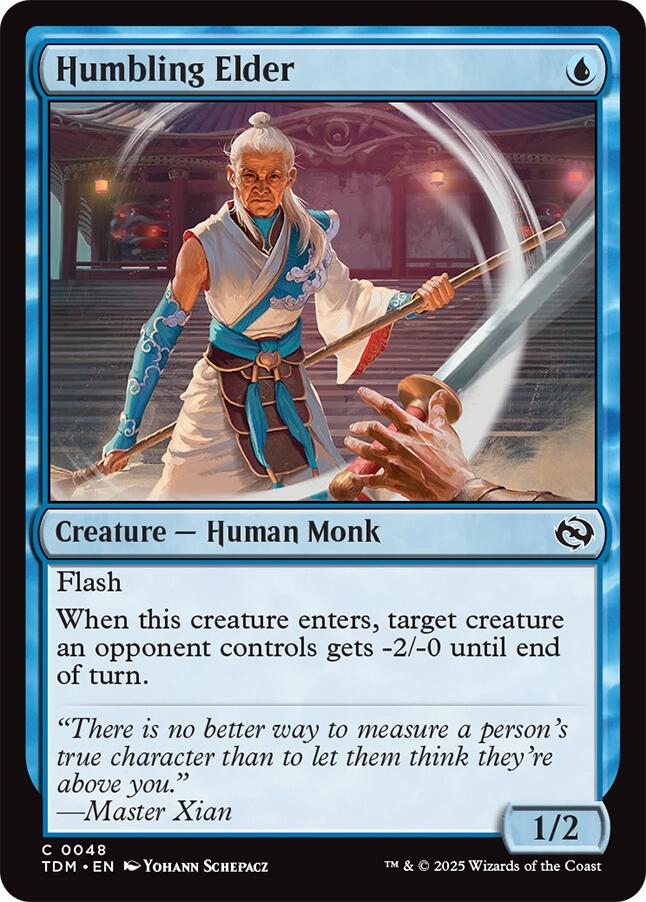 Humbling Elder [Tarkir: Dragonstorm] | Gaming Infinity