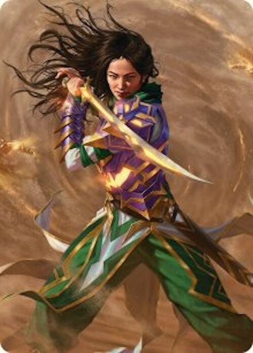 Descendant of Storms Art Card (2/54) [Tarkir: Dragonstorm Art Series] | Gaming Infinity