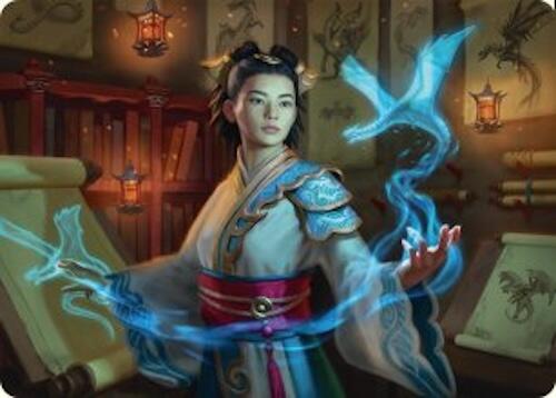 Dragonologist Art Card (6/54) [Tarkir: Dragonstorm Art Series] | Gaming Infinity