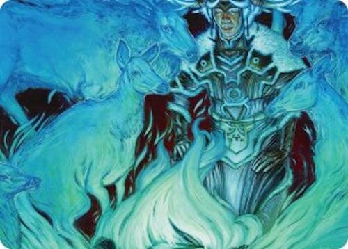 Unending Whisper Art Card (9/54) [Tarkir: Dragonstorm Art Series] | Gaming Infinity