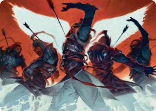 Desperate Measures Art Card (11/54) [Tarkir: Dragonstorm Art Series] | Gaming Infinity