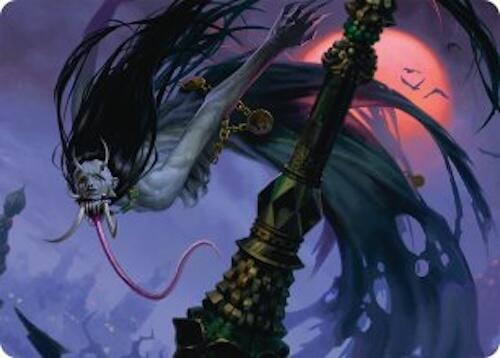 Qarsi Revenant Art Card (12/54) [Tarkir: Dragonstorm Art Series] | Gaming Infinity