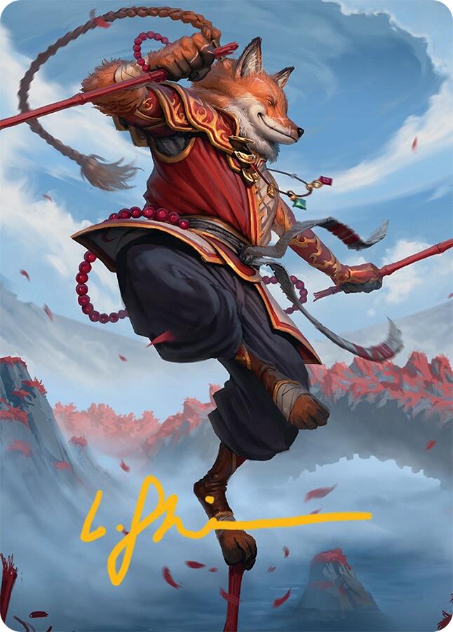Equilibrium Adept Art Card (16/54) (Gold-Stamped Signature) [Tarkir: Dragonstorm Art Series] | Gaming Infinity