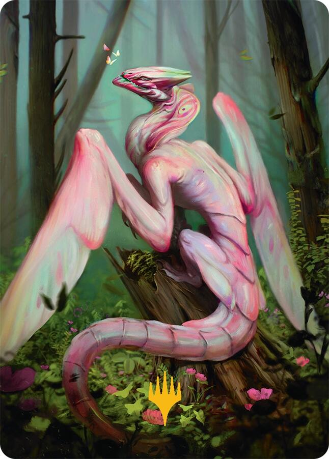 Bloomvine Regent Art Card (46/54) (Gold-Stamped) [Tarkir: Dragonstorm Art Series] | Gaming Infinity