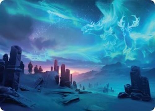 Auroral Procession Art Card (20/54) [Tarkir: Dragonstorm Art Series] | Gaming Infinity