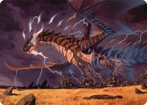 Neriv, Heart of the Storm Art Card (25/54) [Tarkir: Dragonstorm Art Series] | Gaming Infinity