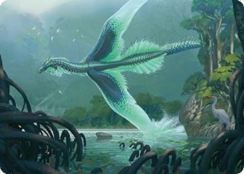 Teval, Arbiter of Virtue Art Card (26/54) [Tarkir: Dragonstorm Art Series] | Gaming Infinity