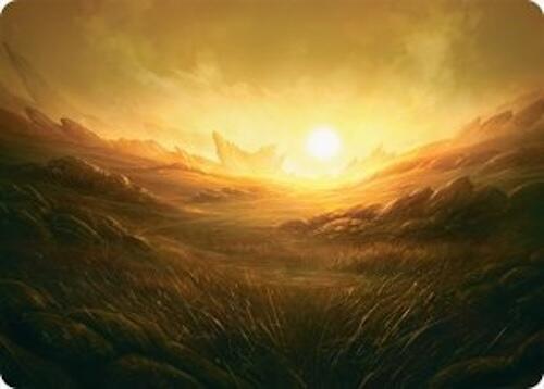 Plains Art Card (31/54) [Tarkir: Dragonstorm Art Series] | Gaming Infinity