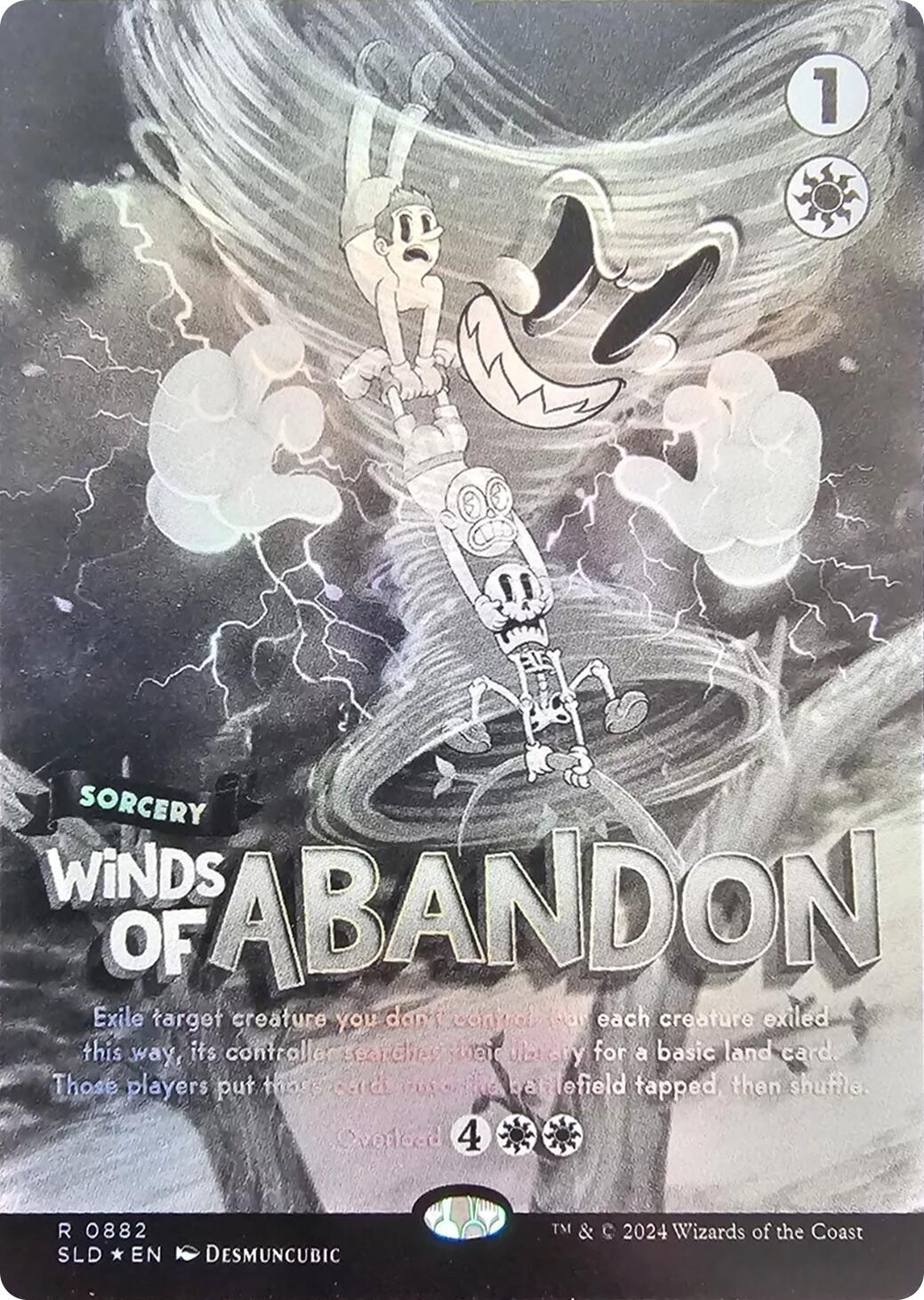Winds of Abandon (Black & White Foil) [Secret Lair Drop Series] | Gaming Infinity