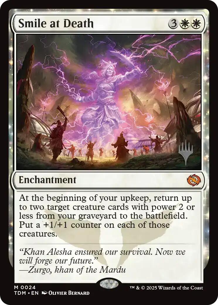 Smile at Death [Tarkir: Dragonstorm Promos] | Gaming Infinity