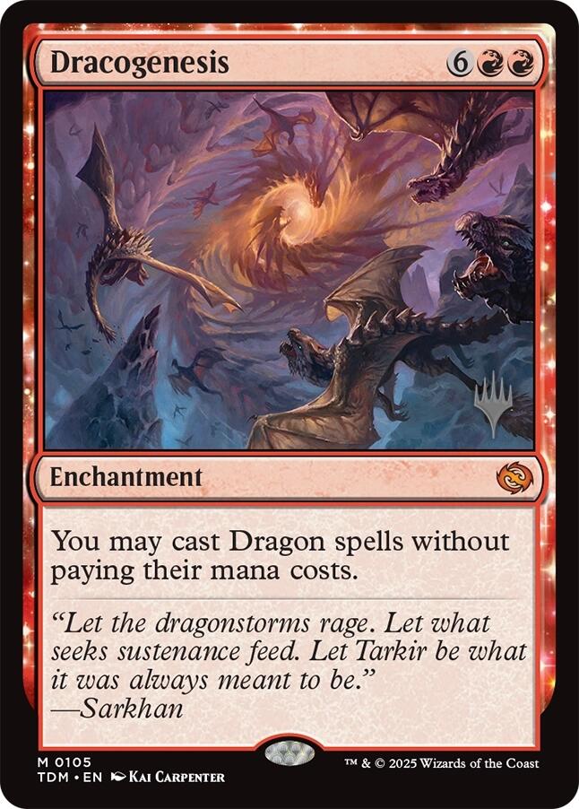 Dracogenesis [Tarkir: Dragonstorm Promos] | Gaming Infinity