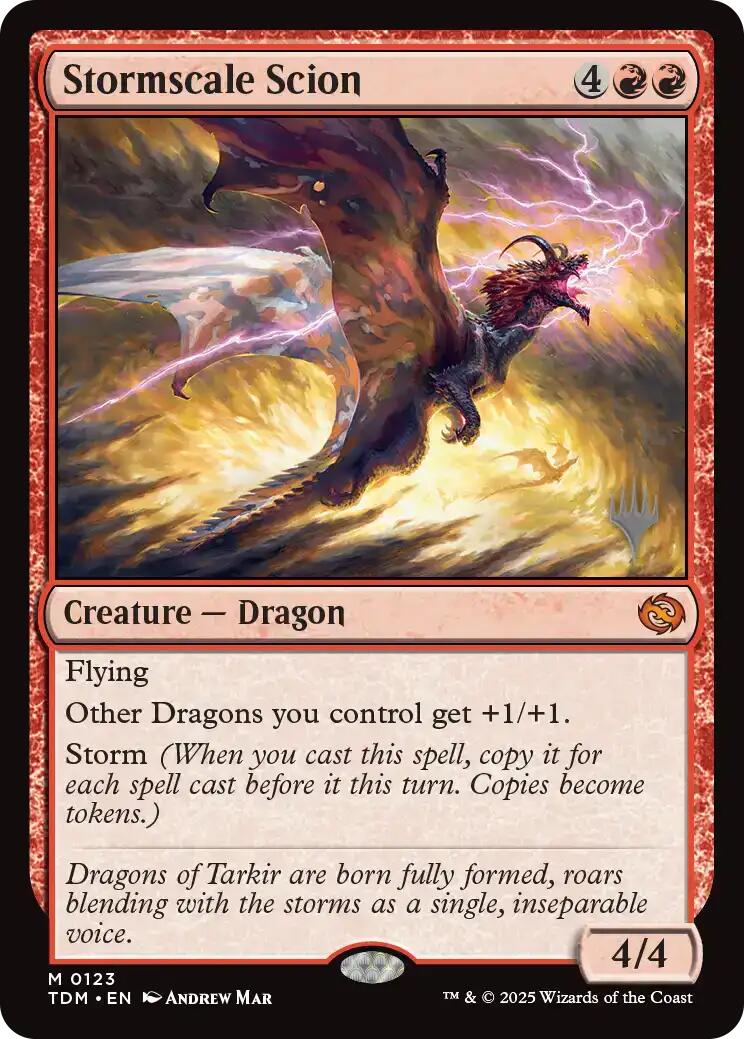 Stormscale Scion [Tarkir: Dragonstorm Promos] | Gaming Infinity