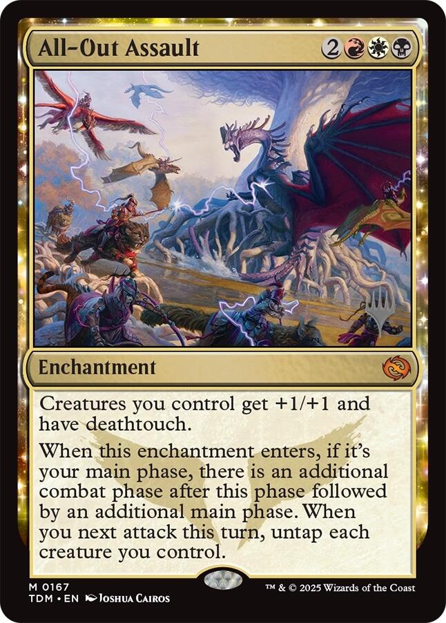 All-Out Assault [Tarkir: Dragonstorm Promos] | Gaming Infinity
