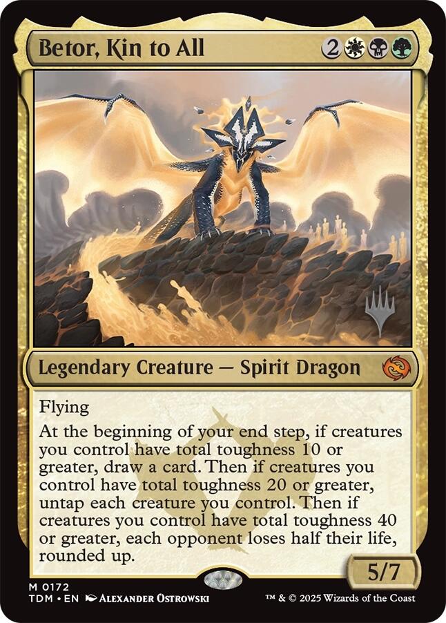 Betor, Kin to All [Tarkir: Dragonstorm Promos] | Gaming Infinity