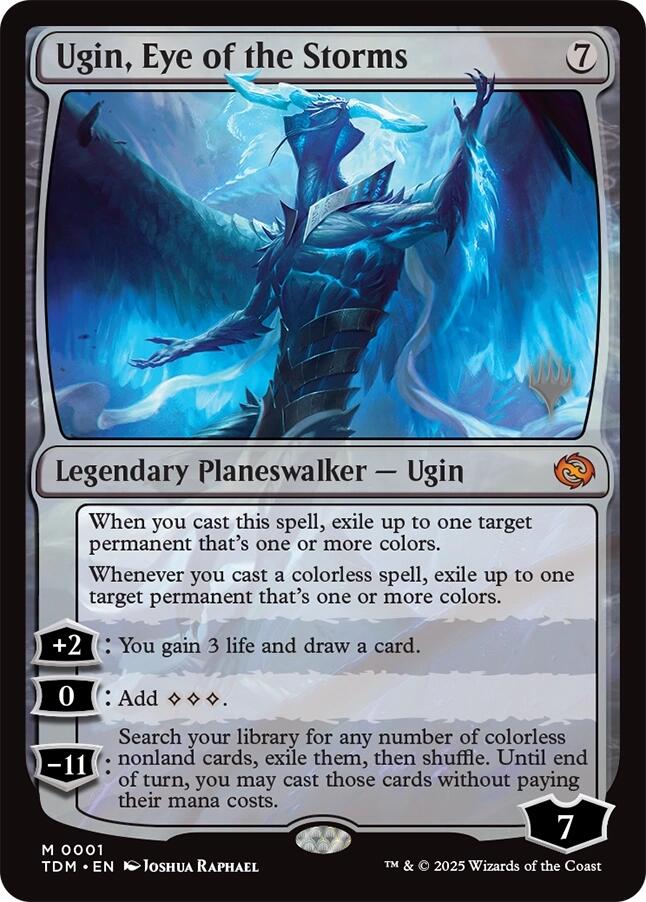 Ugin, Eye of the Storms [Tarkir: Dragonstorm Promos] | Gaming Infinity