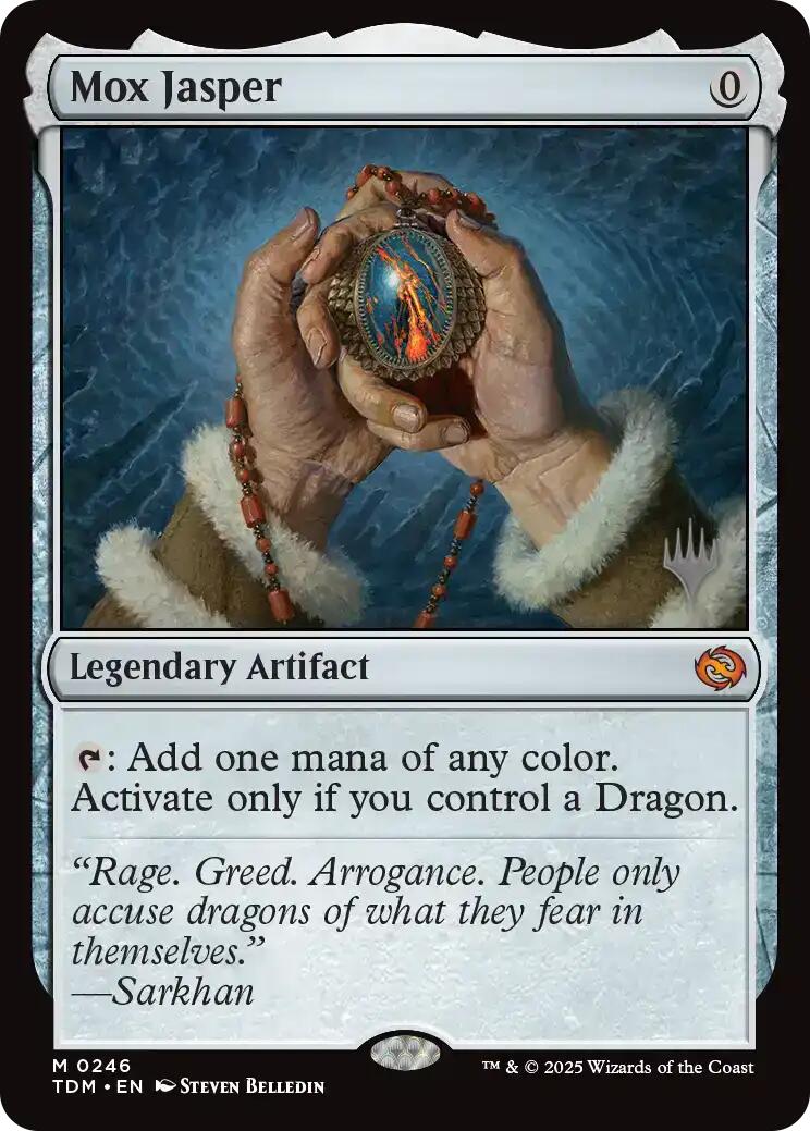Mox Jasper [Tarkir: Dragonstorm Promos] | Gaming Infinity