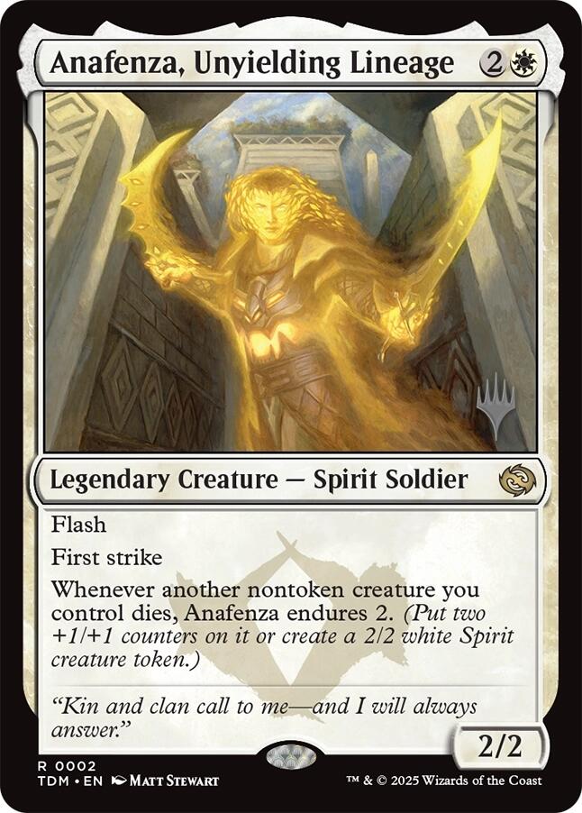 Anafenza, Unyielding Lineage [Tarkir: Dragonstorm Promos] | Gaming Infinity