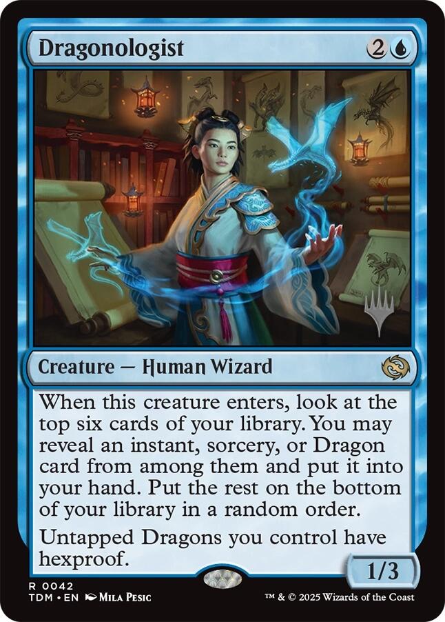 Dragonologist [Tarkir: Dragonstorm Promos] | Gaming Infinity