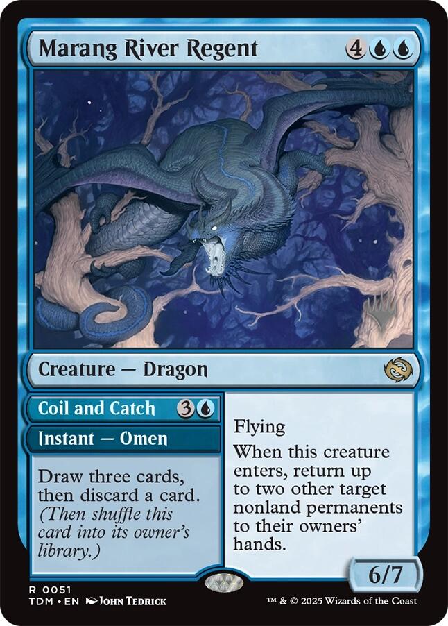 Marang River Regent [Tarkir: Dragonstorm Promos] | Gaming Infinity