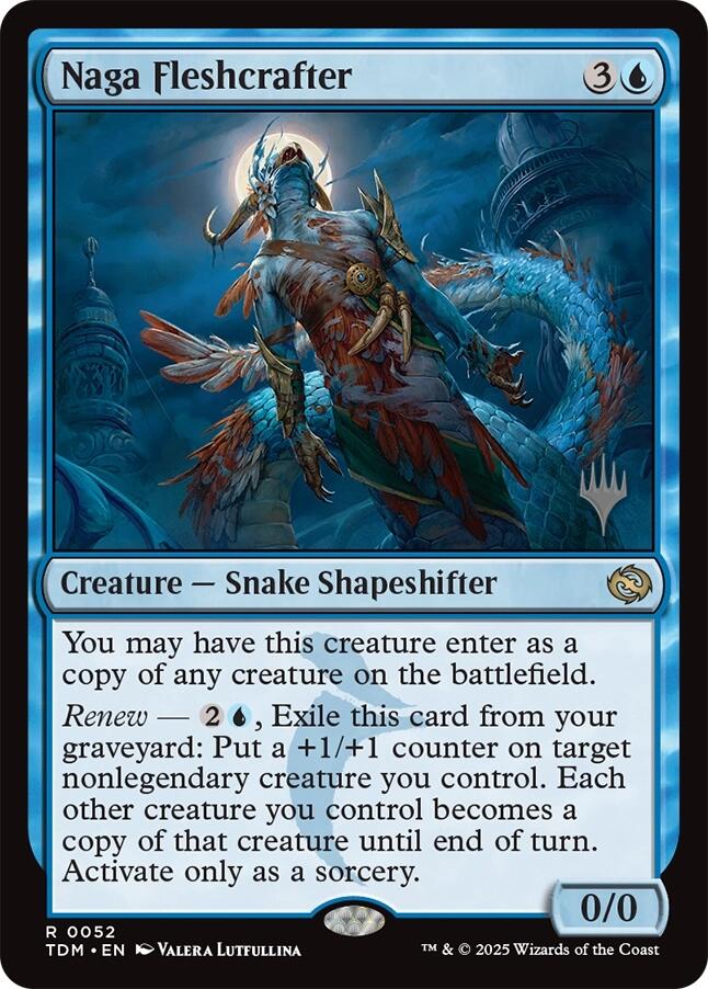 Naga Fleshcrafter [Tarkir: Dragonstorm Promos] | Gaming Infinity