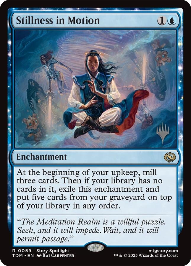 Stillness in Motion [Tarkir: Dragonstorm Promos] | Gaming Infinity