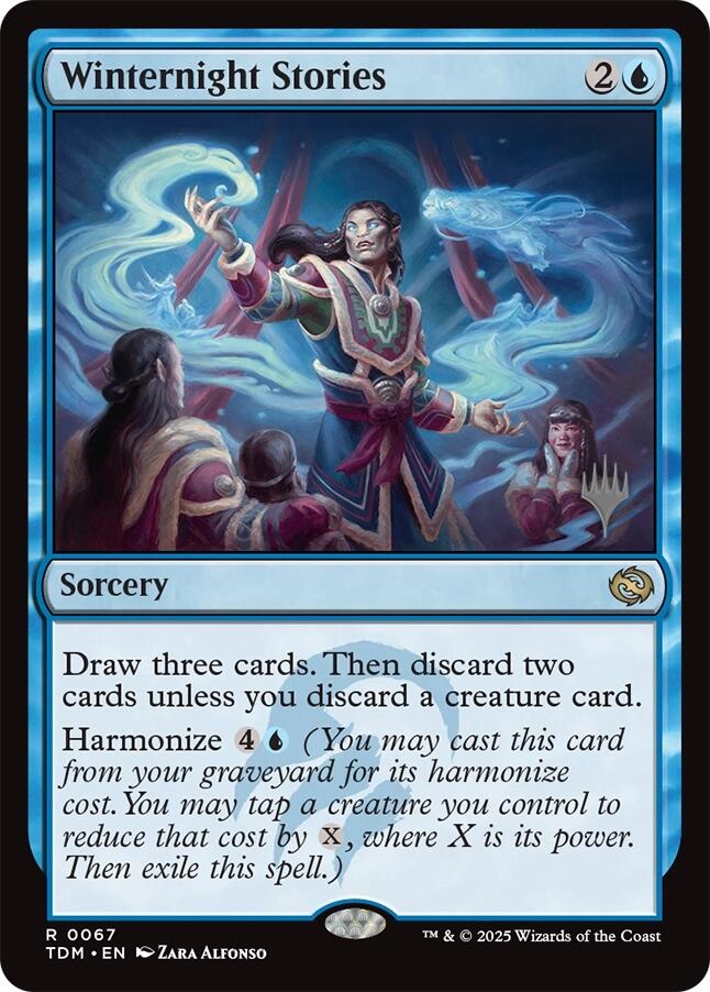 Winternight Stories [Tarkir: Dragonstorm Promos] | Gaming Infinity
