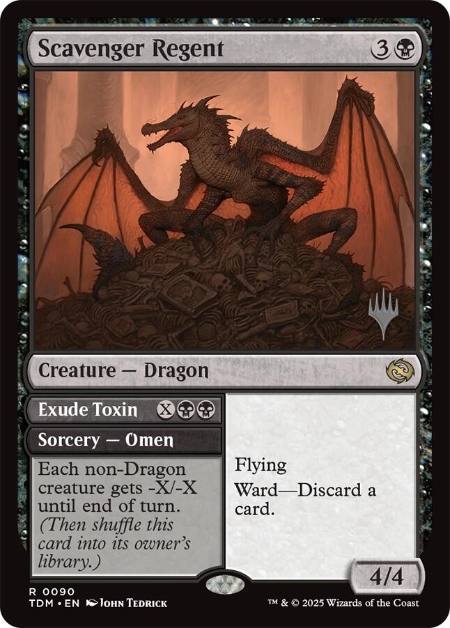 Scavenger Regent [Tarkir: Dragonstorm Promos] | Gaming Infinity