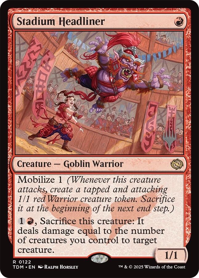 Stadium Headliner [Tarkir: Dragonstorm Promos] | Gaming Infinity