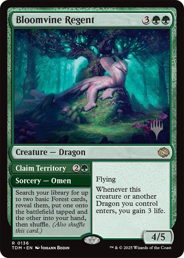Bloomvine Regent [Tarkir: Dragonstorm Promos] | Gaming Infinity