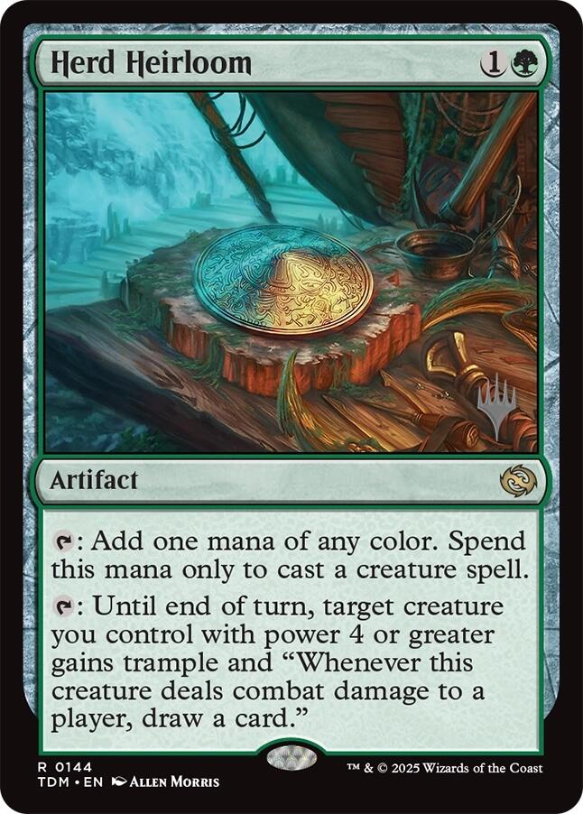 Herd Heirloom [Tarkir: Dragonstorm Promos] | Gaming Infinity